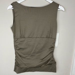 A’nue Ligne basic taupe M top